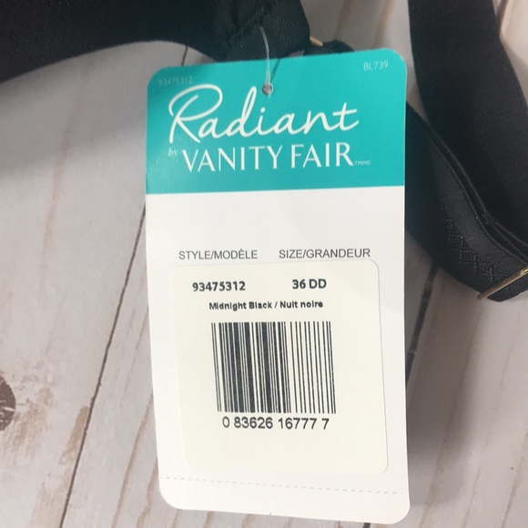 Black Flawless edge bra. NWT - Picture 2 of 5